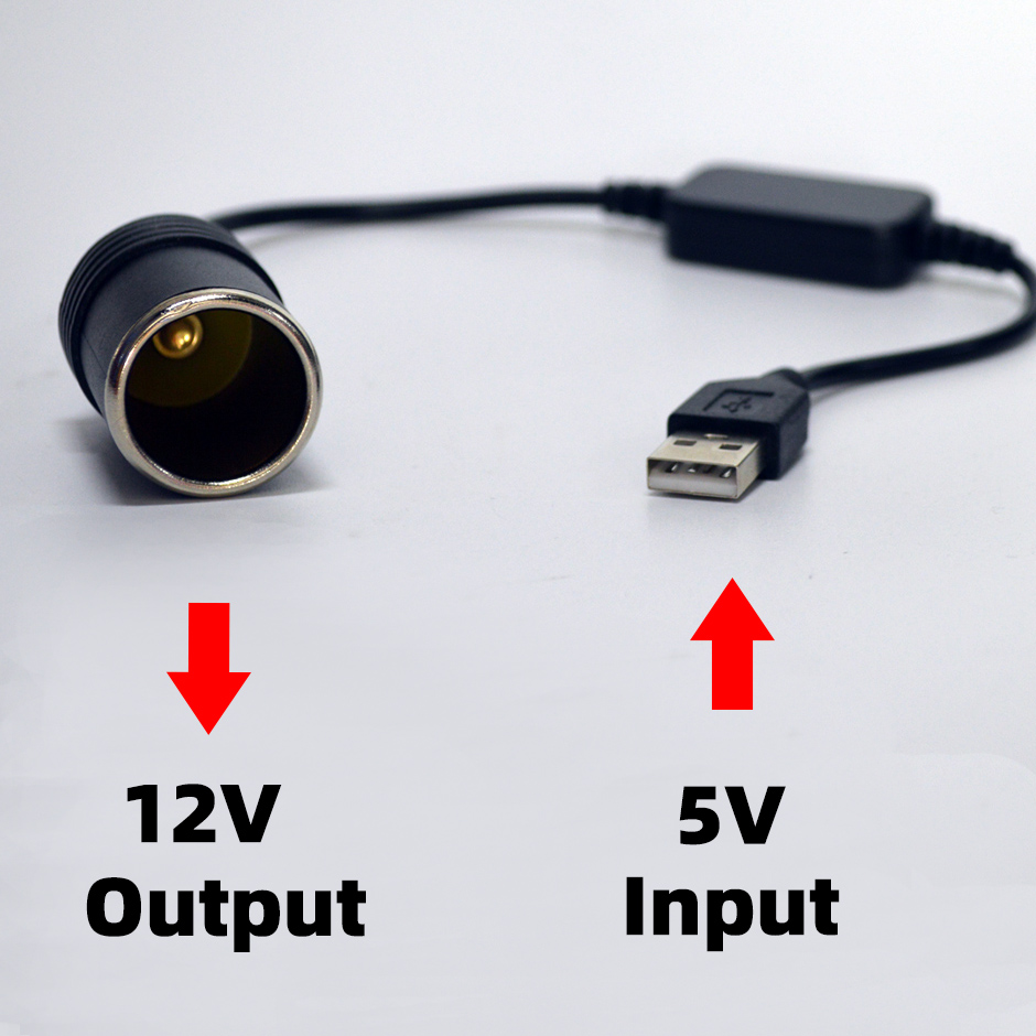 QXN 5V에서 12V 변환 케이블 연장기 USB 또는 - Accessories Experts Vape 리뷰 및 가격