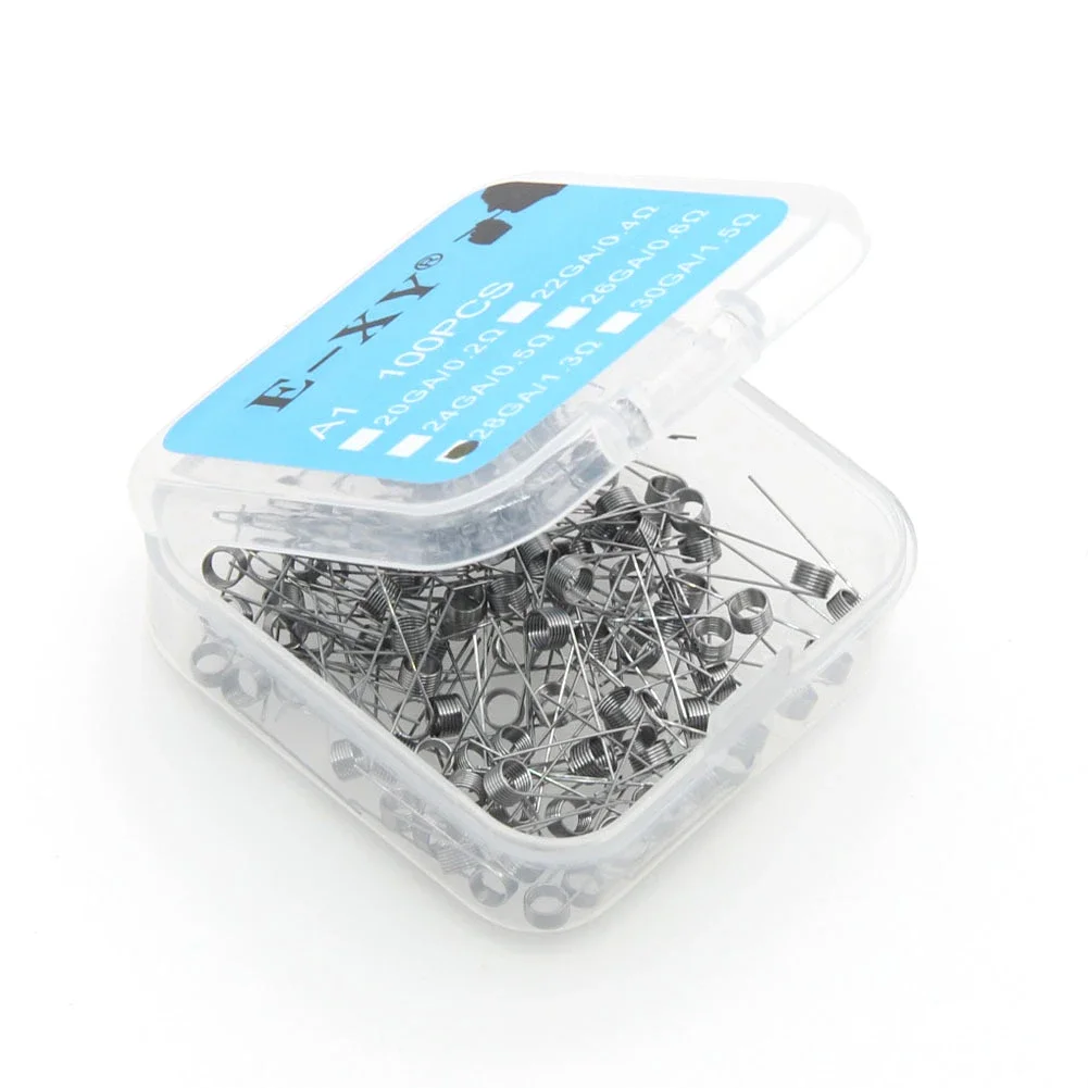 100 개/상자 사전 제작 코일 와이어 A1 SS316 - Coil Building Kit 리뷰 및 가격