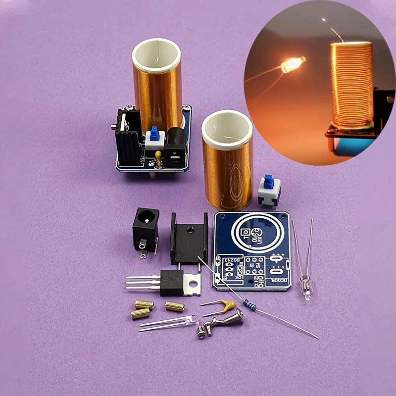 미니 테슬라 코일 키트 BD243 DIY 전자 프로젝트 - Coil Building Kit 리뷰 및 가격