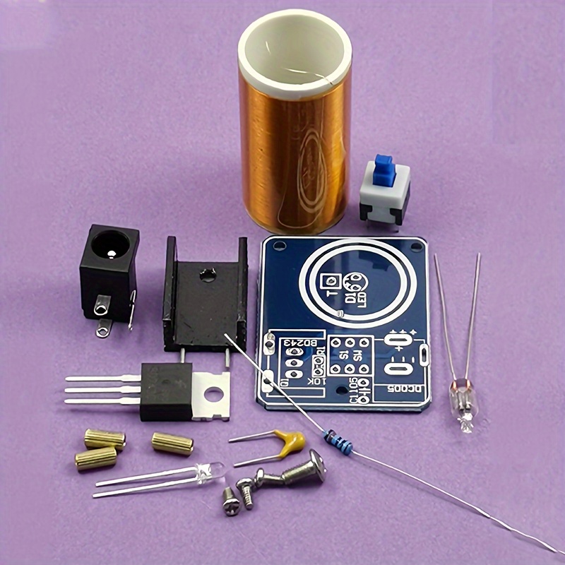 미니 테슬라 코일 키트 BD243 DIY 전자 프로젝트 - Coil Building Kit 리뷰 및 가격