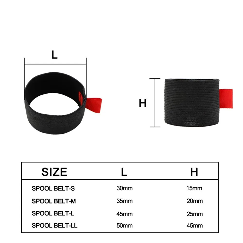 탄성 낚시 스풀 벨트, 릴 보호 벨트 밴드, 휠 액세서 - Mesh Coil Strip 리뷰 및 가격