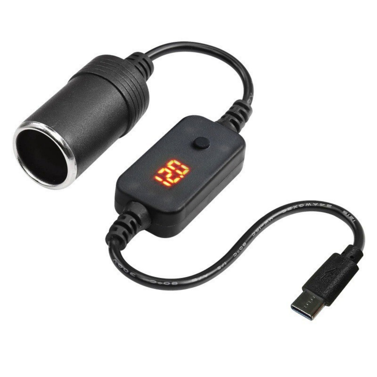 1개 USB-C to 12V 차량용 시가잭 소켓 USB - Accessories Experts Vape 리뷰 및 가격