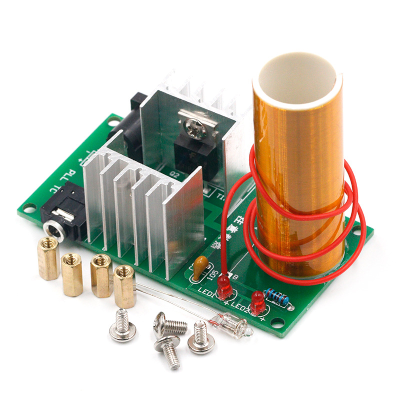 미니 테슬라 코일 DIY 전자 키트 DC 15-24V  - Coil Building Kit 리뷰 및 가격