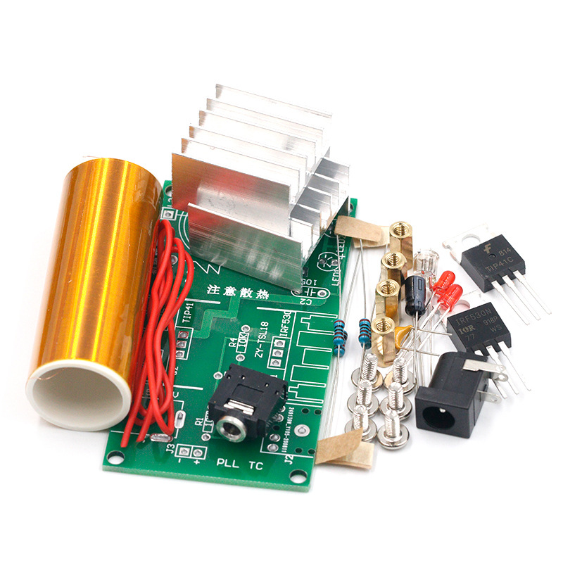 미니 테슬라 코일 DIY 전자 키트 DC 15-24V  - Coil Building Kit 리뷰 및 가격